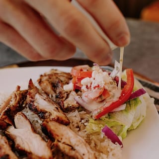 Chicken Greek Salad